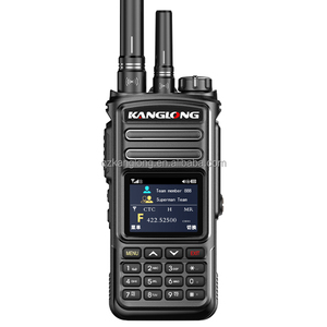 <span class=keywords><strong>Radio</strong></span> Hybride Analogique et POC KANGLONG GP-36 | Couverture Mondiale 5000 km | Talkie-Walkie à Écran et Clavier Complet - Product Image 1