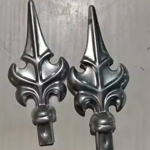 Embout <span class=keywords><strong>de</strong></span> pistolet <span class=keywords><strong>de</strong></span> marquage pour composants décoratifs en <span class=keywords><strong>fer</strong></span> forgé, pointe <span class=keywords><strong>de</strong></span> <span class=keywords><strong>lance</strong></span>, pour balcons, cours, clôtures, garde-corps et portails, style moderne, économique, naturel - Product Image 1