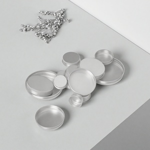 Tapa de rosca de aluminio ecológica de gran venta para tarros/botellas de plástico y recipientes de alimentos (leche, azúcar, sándwiches) - Product Image 1