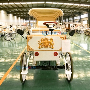 Chariots utilitaires électriques sans chevaux, type calèche royale, personnalisables, pour l'extérieur, prix de gros, les plus vendus - Product Image 3