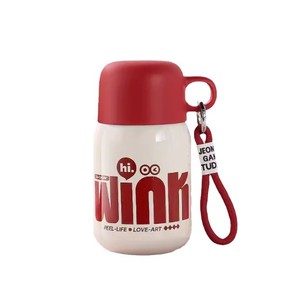 Gobelet isotherme pour filles, design élégant, compact, portable, avec paille, pour étudiants et enfants, en acier inoxydable 316 - Product Image 5