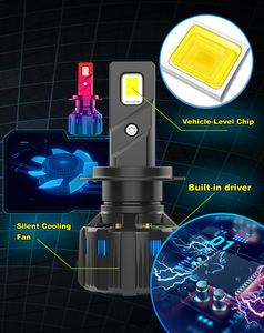 Nuovo F25 <span class=keywords><strong>Polo</strong></span> Bi LED proiettore faro 12V Volta LED H4 lampadine compatibili con tutti i modelli di auto - Product Image 4