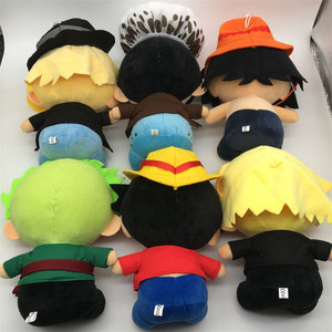6 cái/bộ 25Cm Phim Hoạt Hình Đồ Chơi Sang Trọng Anime Khỉ D Luffy Ace Zoro Hình Con Búp Bê Nhồi Bông Anime Búp Bê Sang Trọng - Product Image 3