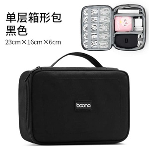 Nylon Portable Storage Bag Large Capacity Zipper Closure Fashion Minimalist Design Supplier - Product Image 2