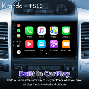 Krando <span class=keywords><strong>Android</strong></span> đài phát thanh Xe GPS headunit Carplay màn hình cho Toyota Land Cruiser Prado GX470 không dây <span class=keywords><strong>Android</strong></span> Auto Car DVD Player - Product Image 4