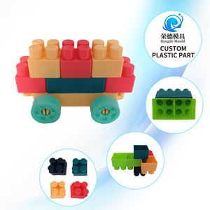 Blocs de construction ABS voiture jouets pièces de produit en plastique respectueux de l'environnement non toxiques - Product Image 1