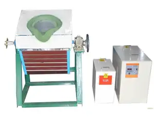 GWT-0.01 Melting Induction Furnace for Copper, steel melting