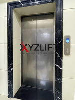 Ascenseur domestique qualifié XYZlift AS1735, personnalisé pour villa de vacances en bord de mer, ascenseur intérieur/extérieur pour passagers domestiques