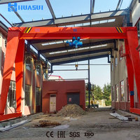 Pont roulant monopoutre sur rail de type MH de 5 tonnes avec palan électrique