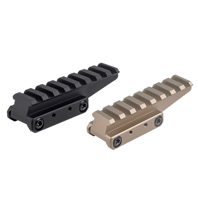 20mm 9 Slots Rails Tactical UN 2.26 Inch Riser Scope Mount for 551 552 553 556 558 Holographic Sight Hunting Accessories