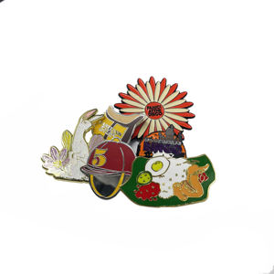各种徽章胸针散装有趣纽扣套装翻领定制软珐琅金属卡通别针 - Product Image 2