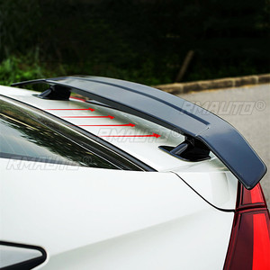 สปอยเลอร์ฝากระโปรงท้ายรถยนต์ Honda Civic รุ่นที่ 10 ปี 2016-2019 แบบ 4 ประตู สีดำเงา คาร์บอนไฟเบอร์ อุปกรณ์ตกแต่งภายนอกรถยนต์ - Product Image 5