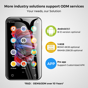 Quà Tặng Tốt Nhất Trẻ Em MP3 Máy Nghe Nhạc Bên Ngoài Màn Hình Cảm Ứng Sinh Viên Âm Nhạc Máy Nghe Nhạc 8GB Android Lossless Âm Nhạc <span class=keywords><strong>USB</strong></span> Kỹ Thuật Số Flac WAV - Product Image 3