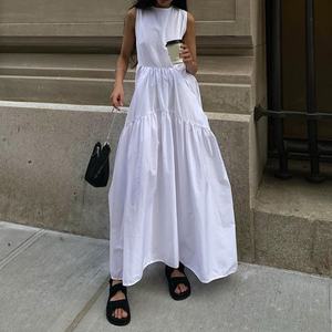 Vestido Maxi Elegante de Lujo para Mujer, sin Mangas, Personalizado, Sexy, de Alta Calidad, para Fiesta, Casual, de Noche, al por Mayor - Product Image 1