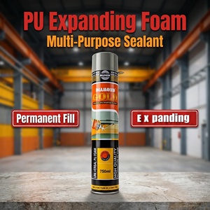 Prix Usine <span class=keywords><strong>Mousse</strong></span> <span class=keywords><strong>Polyuréthane</strong></span> Composée en Spray 750ml Isolation Personnalisée Excellent Prix Ignifuge Robuste pour Travaux de Boiseries et Construction - Product Image 1