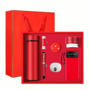 Cadeaux promotionnels personnalisés avec logo : Carnet rétro A5, Tasse isotherme, Stylo Dragon, Écouteurs, Haut-parleur, Batterie externe 10000 mAh en acier inoxydable, Clé USB 32 Go - Product Image 2
