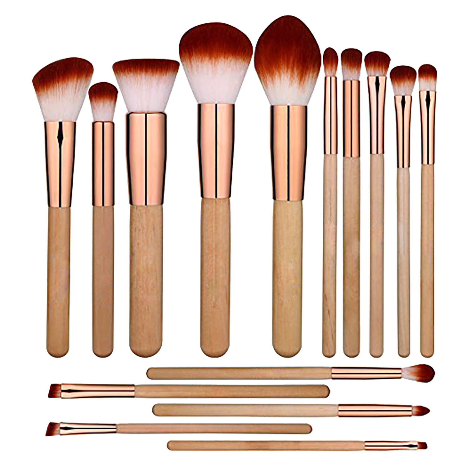 Brosse du maquillage 15pcs