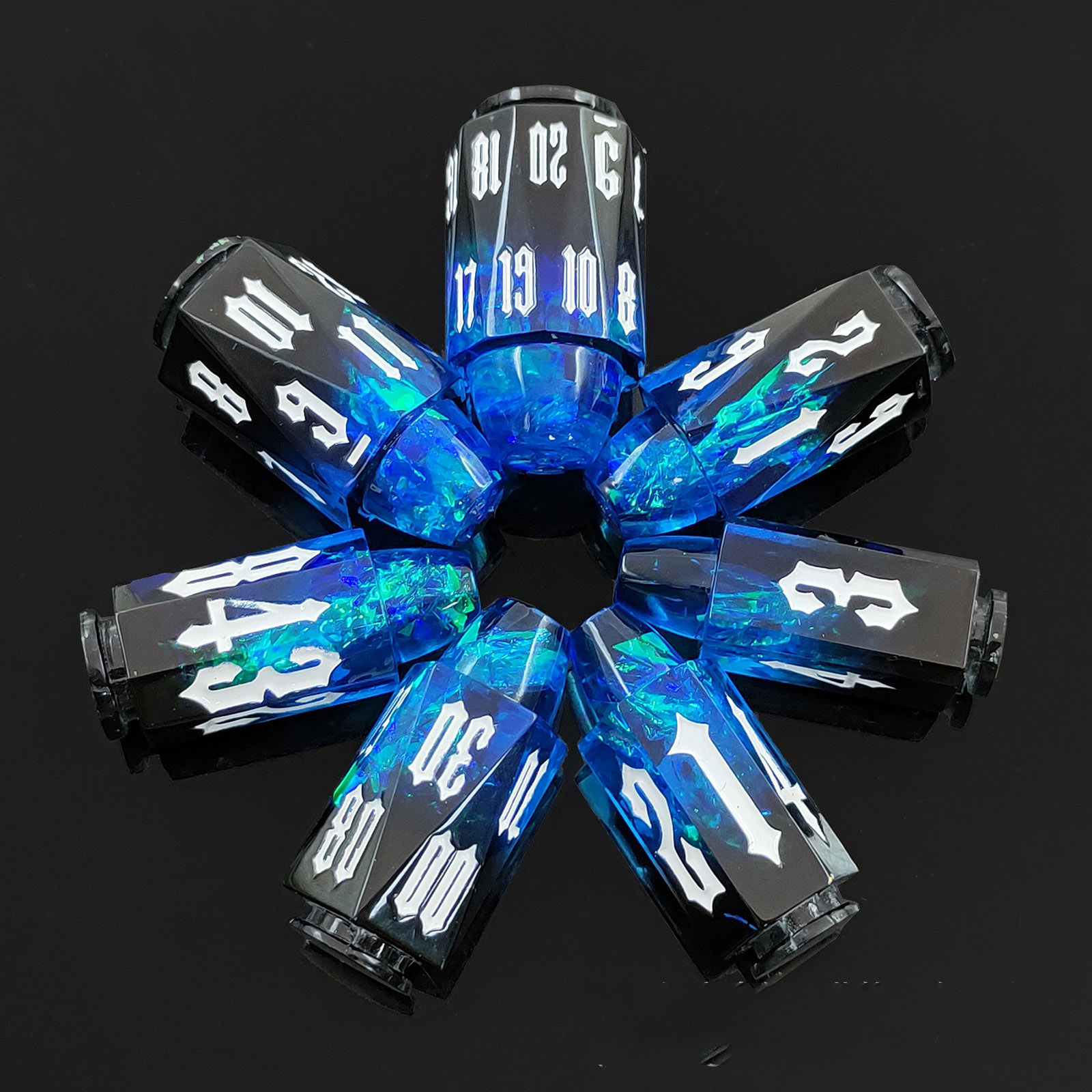 Blue-black