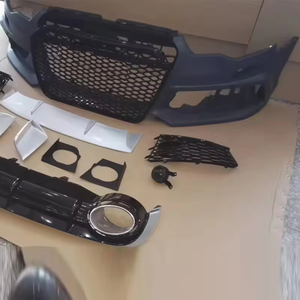 ชุดแต่งกันชนหน้าสไตล์ RS6 สำหรับ Audi A6 S6 C7.5 ปี 2016-2018 ผลิตจากพลาสติก PP - Product Image 5