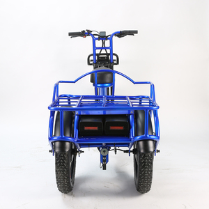 Bicicleta Asistida de 7 Velocidades para Entrega de Pizza a Domicilio, Triciclo de 3 Ruedas para Reparto - Product Image 4