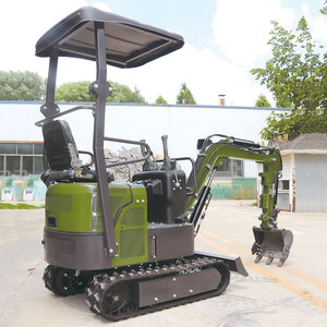 Mini-excavatrice Somate de 1,2 tonne, nouvelle génération, à chenilles, pour usage agricole et domestique, compacte, avec engrenages PLC, haute puissance de creusement - Product Image 3