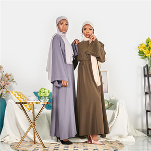 Robes islamiques pour femmes, vêtements de Dubaï, <span class=keywords><strong>Inde</strong></span>, Pakistan, vente en gros de vêtements musulmans pour femme, taille haute, abaya grande taille - Product Image 4