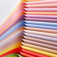 Papier d'emballage pour fleurs coréen solide et épais de 7,5 µm, matériel d'emballage pour bouquets, fournitures pour fleuristes