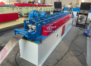 Высокоточный профилегибочный станок для производства С-образных и U-образных профилей с серводвигателем, допуск ±0,5 мм - Product Image 4