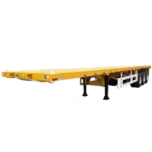 Hstar รถพ่วงกึ่งพ่วงรถบรรทุกแบบกึ่งพ่วง40ft 20FT 2เพลา3เพลารถ - Product Image 6