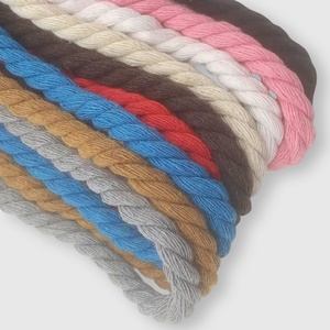 Lacets en Corde de Chanvre à Trois Brins YH, Épais, Noirs, Style Samurai <span class=keywords><strong>Dunk</strong></span>, Ronds, Largeur 8mm pour Baskets - Product Image 4