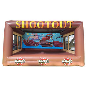 Jeu de tir à l'arc gonflable pour fête, taille personnalisée, certifié CE, en PVC Winsun, avec balles - Product Image 1