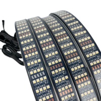 Kit d'anneaux LED RGBW à effet de poursuite pour jantes 15" 17" 20" avec contrôle par application Bluetooth, éclairage de jante étanche et lampes sous châssis pour camions et pick-ups
