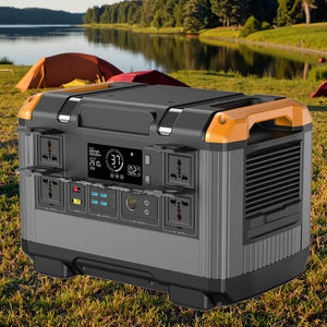 Estación de energía portátil de 2400W, generador de planta de energía Solar MPPT de 630000mAh/2016Wh, batería LiFePO4, onda sinusoidal pura, 110V/220-230V <span class=keywords><strong>CA</strong></span> - Product Image 5