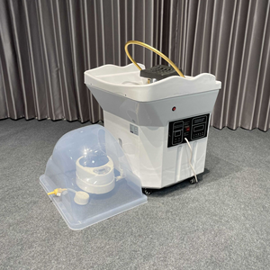 Tanque de Agua Portátil de 60L, Lavabo para Champú, Muebles de Salón, Altura Ajustable, Lavabo para Lavar el Cabello para Salón de Belleza - Product Image 5