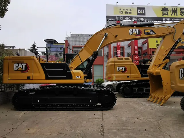 Hot Sale Powerful 40 Ton Crawler Excavator 340 Reliable Heavy Duty Mining Earthmoving Machine Configuration Selling Point