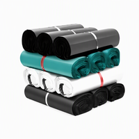 Sacs d'expédition colorés imperméables imprimés avec logo, sacs d'emballage en polyéthylène pour chaussures, sacs postaux en plastique imprimés