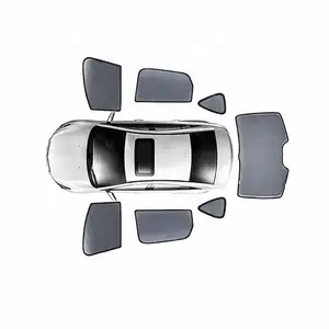 Lüks özel 2024 yeni ürün araba yan pencere kör araba pencere perde Toyota Prado için özelleştirilmiş manyetik araba pencere güneşlik