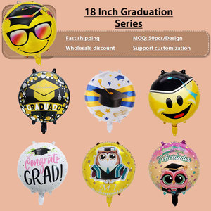 18 Inch <strong>Graduation</strong> <strong>Balloon</strong> Wholesale With Hanging Hole Foil <strong>Balloon</strong> Theme Party Supplies for Back to School Decoration <strong>Balloons</strong> - Product Image 2