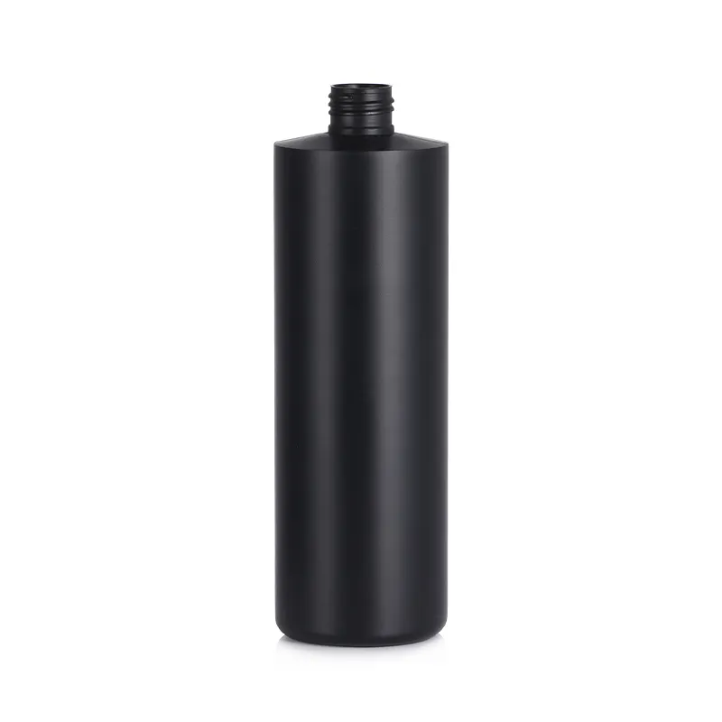 300Ml lüks siyah pembe Amber Hdpe plastik sıvı sabun şişesi şampuan ve saç kremi şişe pompa losyon şişesi