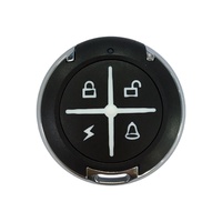 Control Remoto RF para Puerta de Garaje Mini, Forma Redonda, 4 Botones, Inalámbrico, 433mhz, Transmisor Cara a Cara para Puertas Correderas y Barreras