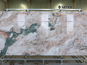 Piedra Sinterizada con Aspecto de Mármol, Mármol Artificial, Piedra Sinterizada para Pisos Interiores, Paneles de Pared, Decoración, <span class=keywords><strong>Encimera</strong></span> de Piedra Sinterizada - Product Image 2