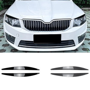 Pour Skoda Octavia MK3 2015-2017, yeux de phare, sourcils de phare, décoration de phare, garniture de style automobile, accessoires de voiture - Product Image 2