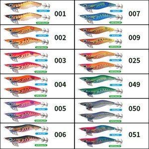 Japon YAMASHITA Leurre Artificiel Lumineux à Coulée Lente en Forme de Crevette Réfléchissante Série EGI-OH-K pour la Pêche <span class=keywords><strong>au</strong></span> Calamar et <span class=keywords><strong>au</strong></span> Seiche, Appât Vivant avec Hameçons - Product Image 3