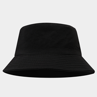 Sombrero de Pescador de Algodón Liso al por Mayor, Cómodo, de Color Sólido, Unisex, para Todas las Temporadas, Personalizable con Logotipo de Empresa