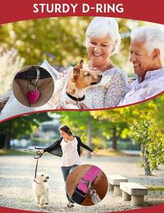 Para PaiPaitek Collar de perro de repuesto Collar de choque Compatible con suministro de entrenamiento de mascotas hecho de nailon duradero - Product Image 2