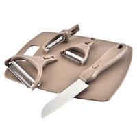 Multifunctionele Keuken Dunschiller Veggie En Fruit Dunschiller Set Met Plastic Snijplank