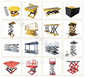 As vendas completas certificadas apoiam o fixo bonde hidráulico Scissor a plataforma de levantamento com os pés do levantamento do motor - Product Image 3