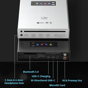 Reproductor de CD SHANLING EC MINI, DAC/AMP de Alta Fidelidad, Audio de Alta Resolución, 2 Chips ESS ES9219, Ricore RT6863, Salidas de 3.5/4.4mm/RCA - Product Image 5