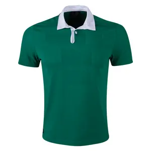 Tùy Chỉnh Thương Hiệu Anh Rugby Jersey Twill Cổ Áo Sơ Mi Dài Tay Áo Nam Nữ Thanh Niên Cô Gái Thăng Hoa