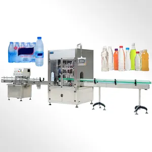 Petite bouteille entièrement automatique en plastique PET, ligne de Production d'eau minérale de boisson Pure/Machine de remplissage d'eau de bouteille